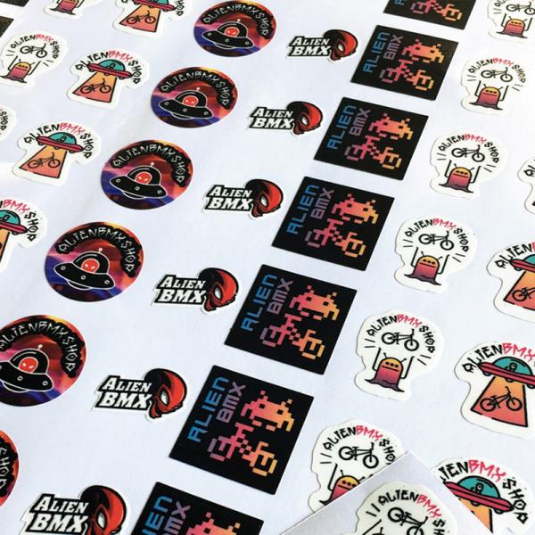 Quality Customized Plastic Adhesive Labels Antistatic Support Thickness Customization for sale