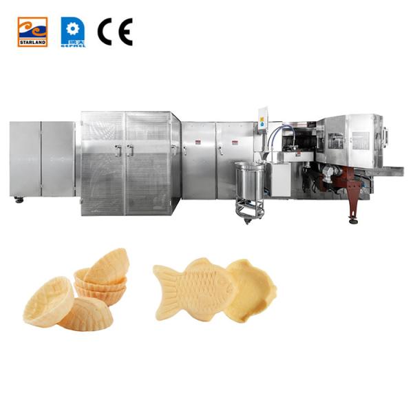 Quality PLC Control Waffle Basket Maker Machine With CE Certification High Capacity for sale