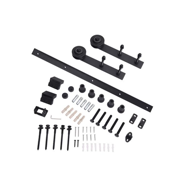 Sliding Barn door track and barn door hardware