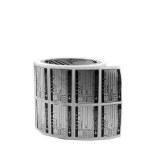 China Custom Printed Barcode Labels Waterproof Product Label Stickers on sale