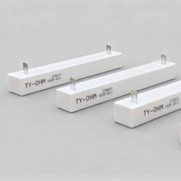 Heat Resistance Durable Cement Resistor With Faston Terminals