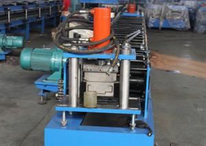 China Steel Metal Windows Roller Shutter Door Roll Forming Machine Blue Color on sale
