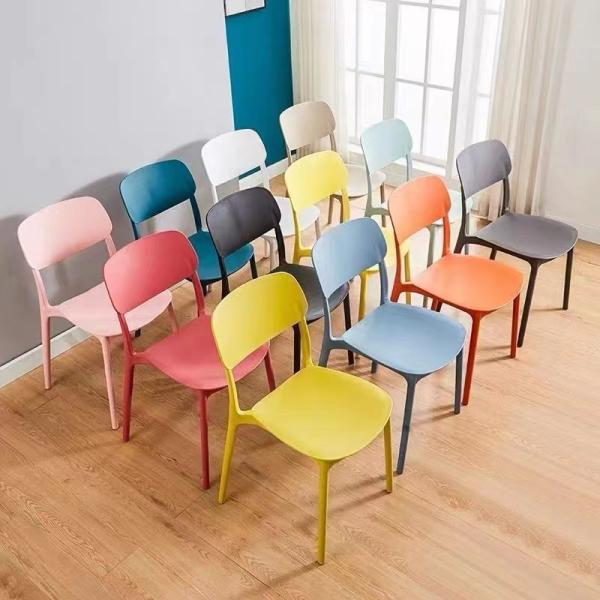 Quality Hotel Dining Furniture Stackable Chairs Custom Colors Nordic Design for Modern Dining Room for sale