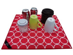 41x46cm Polyester Dish Drying Mat Machine Washable