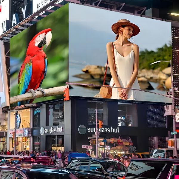 High Definition P8mm P10mm Full Color Outdoor Fixed LED Display Screen