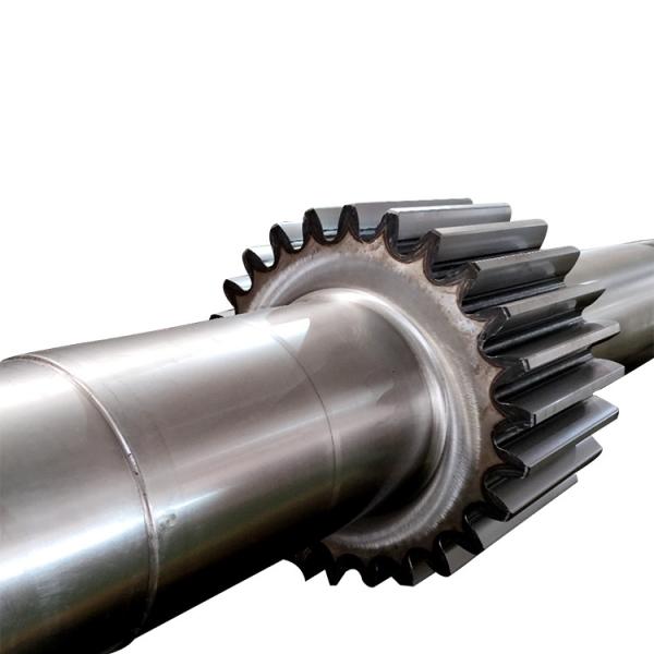 Quality Hard Chrome Plated Cardan S45c Long Spline Forging Steel Shaft for sale