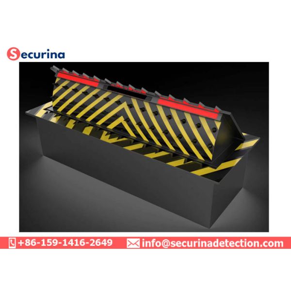 3 Meters Width Hydraulic Barricade Road Blocker System For Controlling Unauthorized Vehicles