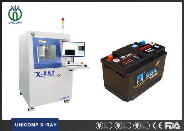 Quality Unicomp AX8200B X-ray machine for cylindrical Polymer Punch Laminated Li-ion battery  Cell coils winding automatically for sale