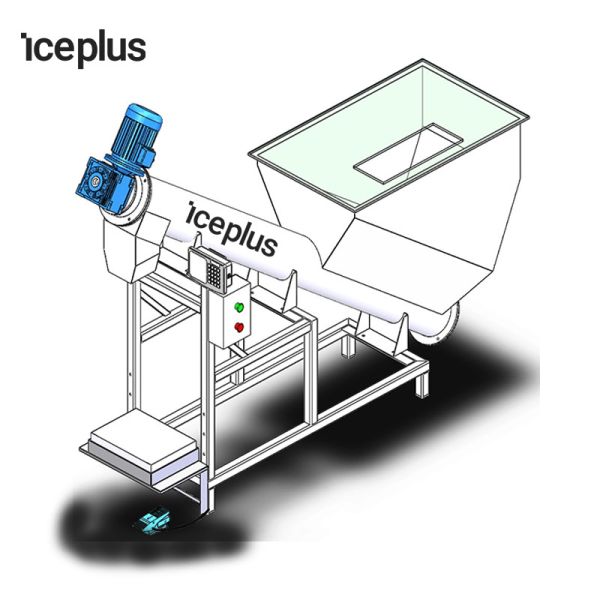 Big Capacity Tube Ice Making Machine Fine Permeability Fast Ice Making