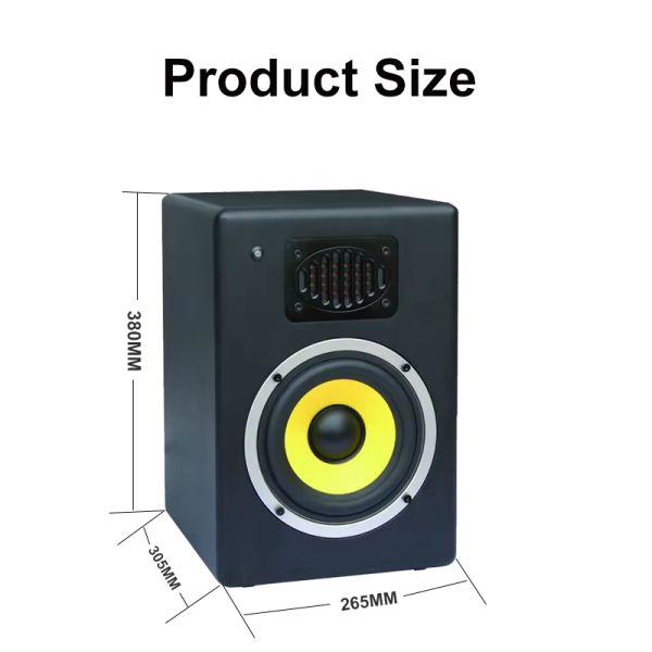 VRT8 Active Studio Monitor Speaker 180W Bluetooth TWS 2.1 Channel