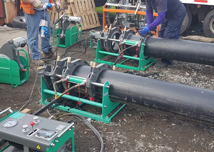 HDPE Hydraulic Butt Fusion Welding Machine Customized 2 Year Warranty