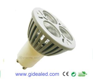 China 3W GU10 LED Lamp 3*1W led spotlight AC90-265V on sale