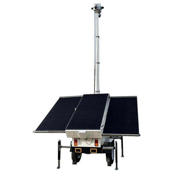 Quality Dc 24V Solar Camera Cctv Trailers For Mining Area Monitoring for sale