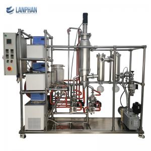 China 316 Wiped Film Distillation Equipment Stainless Steel Evaporator Molecular on sale