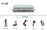 GPS Auto Navigation Box Car Multimedia Navigation System For AUDI A6L / Q7 2005