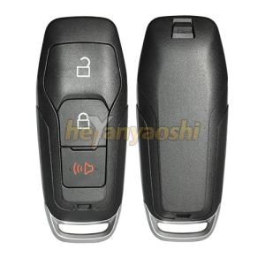 Ford 3 Buttons Smart Key Shell with Emergency Key Insert