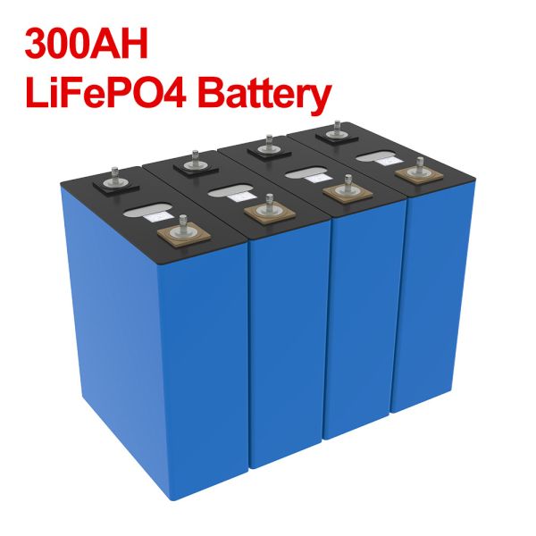 Monomer Deep Cycle Lithium Battery Prismatic Lifepo4 Battery 300Ah 3.2V