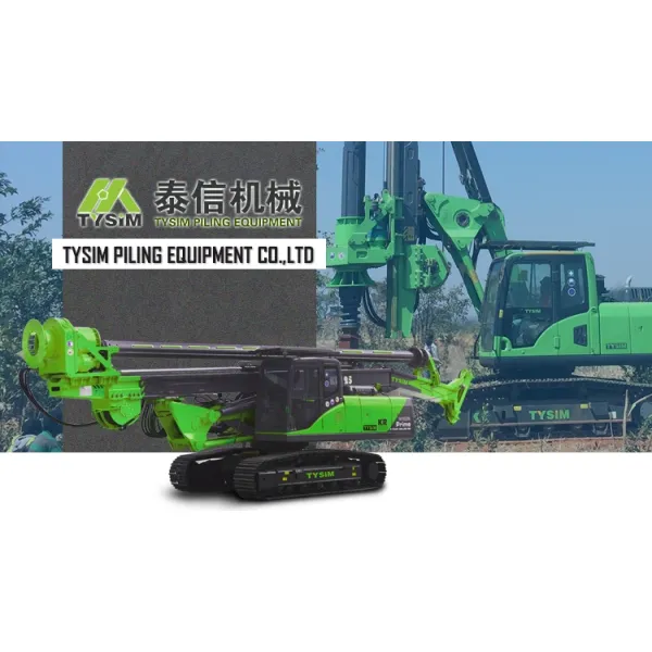 Tysim Piling Machine for Building Foundation Kr60 Rotary Dril Rig