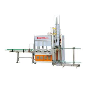 Buy cheap Automatic pail stacker with speed 40-45 cans/Minute speed product