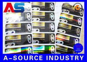PP Peptide Bottle Labels Pre Printed Labels Hologram Printing glass bottle labels