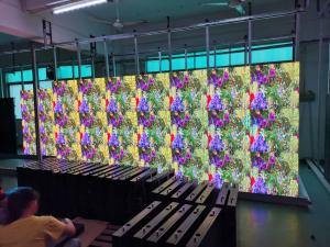 Buy cheap Indoor led wall display p3.91 rental led panel 500x500mm Die-cast aluminum cabinet for seamless splicing stage video bac product