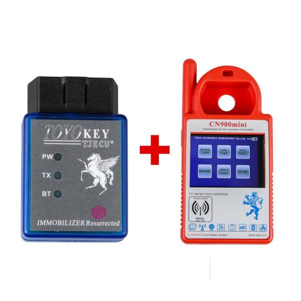 Quality Mini CN900 Transponder Automotive Key Programmer Plus TOYO Key OBD II Key Pro for sale