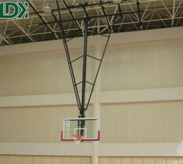 Quality 72"x42" Backboard Size Customized Professional Ceiling Mounted Basketball Hoop System for sale