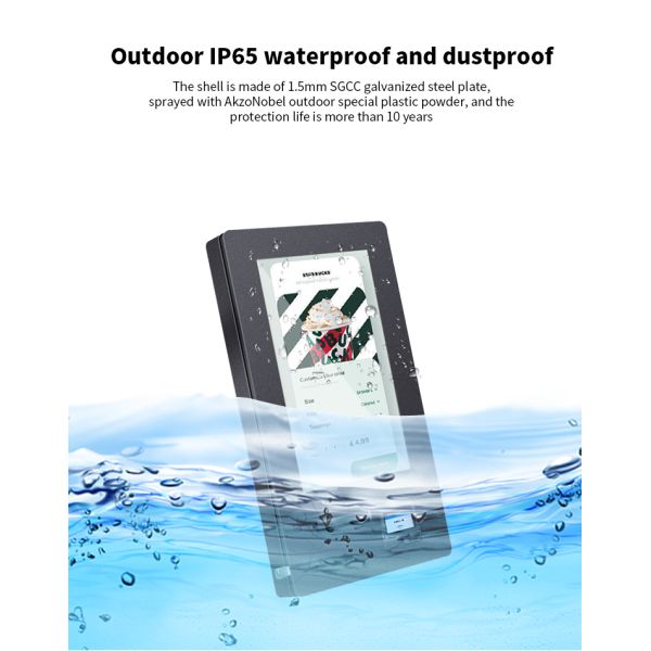 Capacitive Touch Screen Self Service Bill Payment Machine 32 Inch IP65 Waterproof