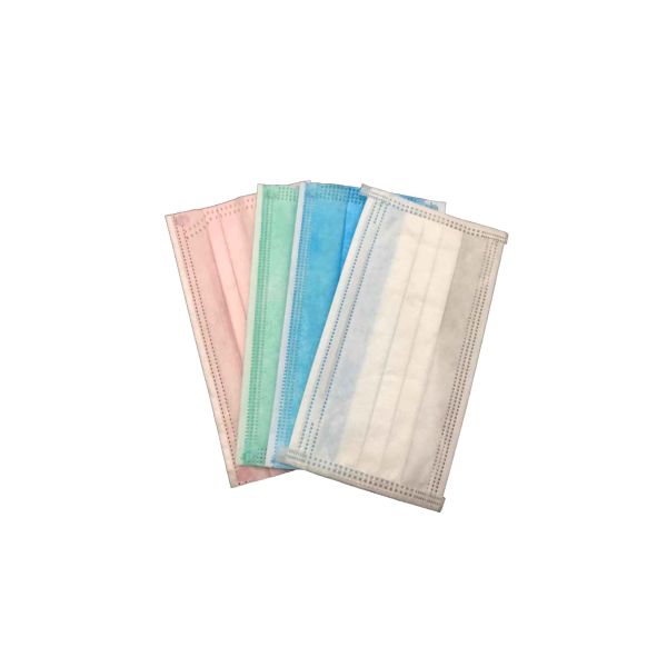 Anti - Virus 3 Ply Non Woven Face Mask Low Respiratory Resistance