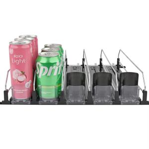 Buy cheap Fridge Freezer Grocery Store Cold Beverage Cans Gravity Feed Roller Shelf product