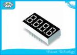 4 Digit 7 Segment Display 0.4 Inch , 40.4 X 16 X 7.0mm Led Seven Segment Display