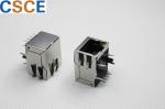 POE+ Magnetic RJ45 Jack Black Color With Internal Isolation Transformer Module