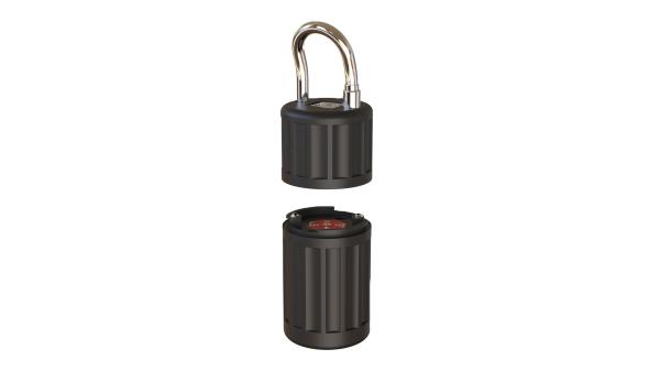 Quality Security Intelligent IoT GPS Tracking Padlock 13000Mah Multiple Position Mode for sale