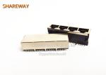 Multi - Port RJ45 Modular Jack / Ethernet Port Jack JG0-0035NL For Audio , Video
