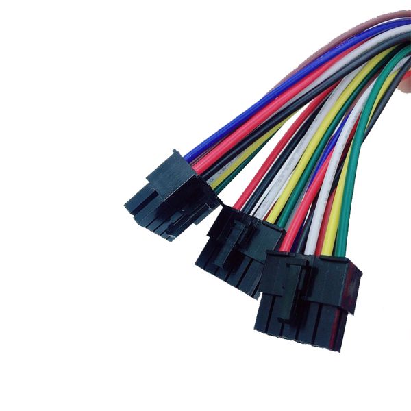 Molex 5557 5559 Industrial Wire Harness Customized Pitch With Fuse Holder