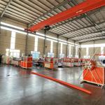 Single Screw Plastic Extrusion Machinery Electric Power HDPE PE Extrusion