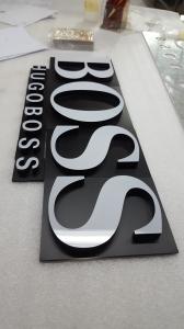 China LED 3D Acrylic Letter Sign Board Color Customized RoHs Certificated on sale