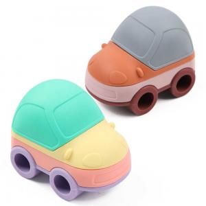 Buy cheap 4pcs Car Building Blocks Silicone Stacking Blocks Cute And Attractive product