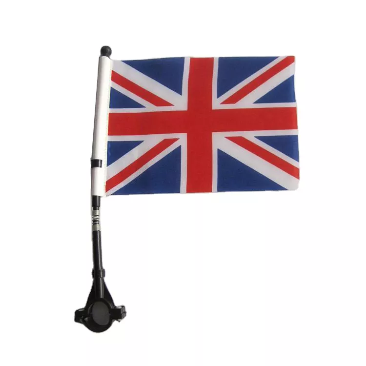 Polyester Custom Motorcycle Flags Pantone Color Sublimation Car Flag
