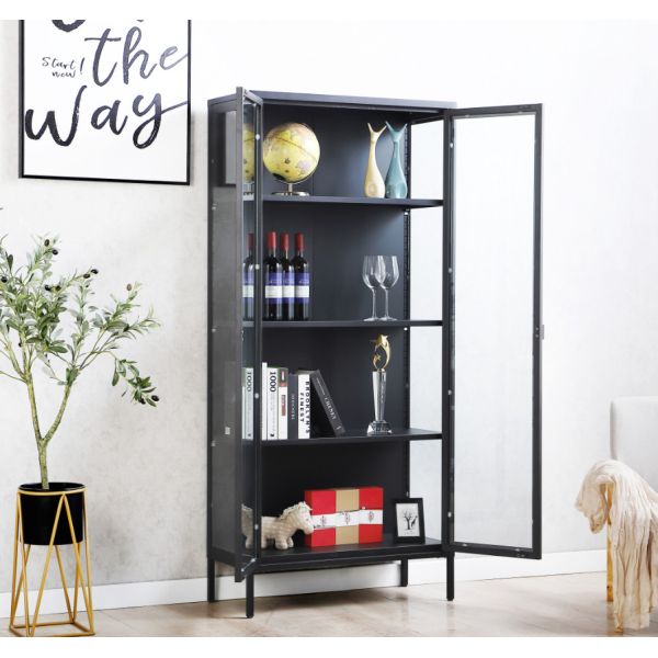 Modern Livingroom Furniture Steel Filing Cabinet Display Steel Storage Cabinet