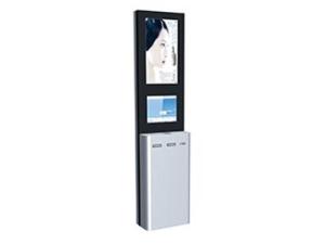 China Anti Vandalism Interactive Information Kiosk , Dual Screen Kiosk Self Diagnosis Alarming on sale