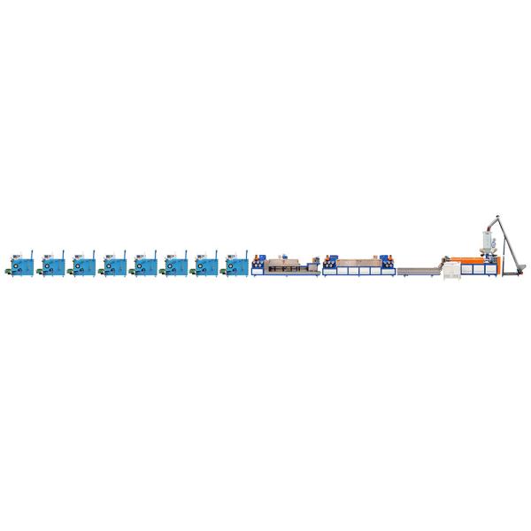 Quality Double Screw PP Packing Strap Making Machine , 9mm PP Strap Extrusion Machine for sale