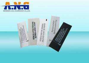 China Custom Printed Passive Rfid Clothing Tags / Washable Rfid Tags For Clothing on sale