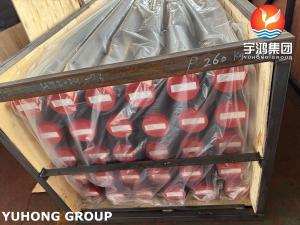 China ASME SA335 P11 Alloy Steel HFW Serrated Fin Tube With Gr.11 Fin For Heater Coil on sale