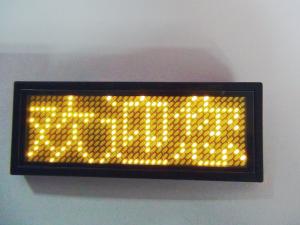 Buy cheap LANPAI Factory price Programmable LED scrolling message Badge product