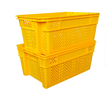 Fruit Vegetable Storage Tote Containers Boxes Good Quality Stackable and Nestable Plastic Food Foldable Injection Modern 2kg