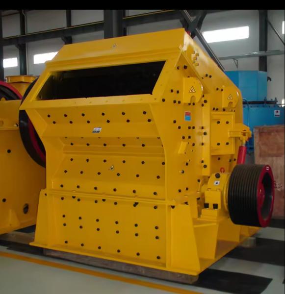 Quality Factory Outlet PF-1008 PF-1010 Impact Stone Crusher For Granite Quarts Rock Crushing Capacity 40-80 Tons Per Hour for sale