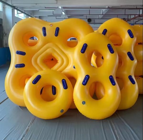 Quality High Durability Inflatable Water Park Accessories Customized Color for sale