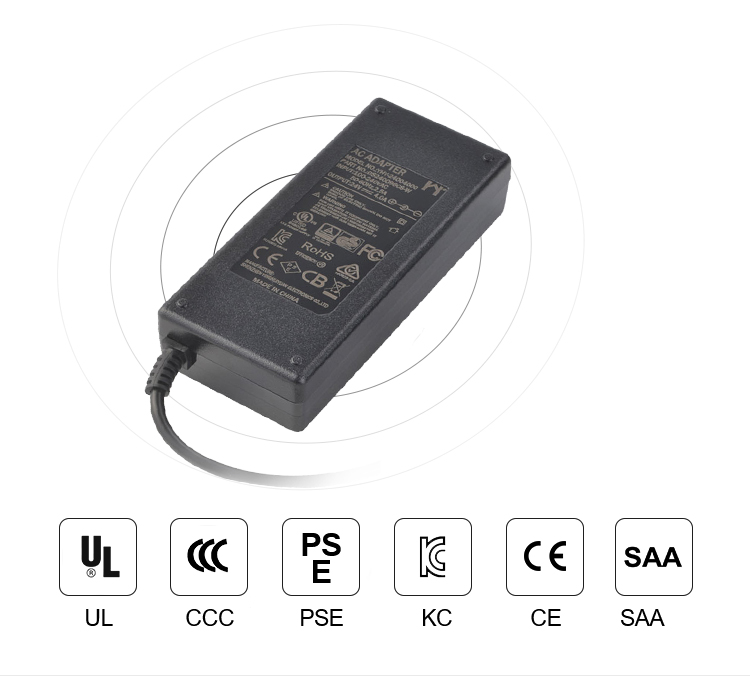 78W Universal Power Adapter , AC DC 12v Power Adapter For Audio / LED Application