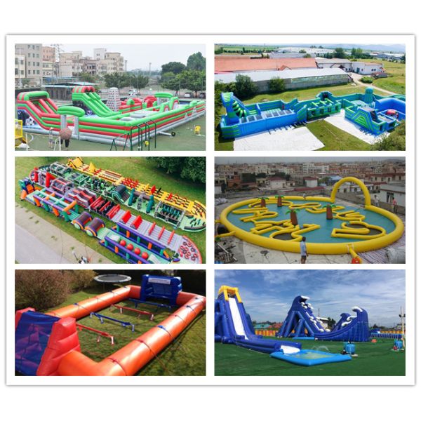 Giant Avengers Theme Inflatable Theme Park Fire - Retardant UV Protected